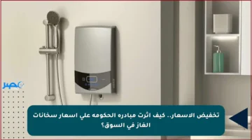 تخفيض الأسعار.. كيف أثرت مبادرة الحكومة على أسعار سخانات الغاز في السوق؟